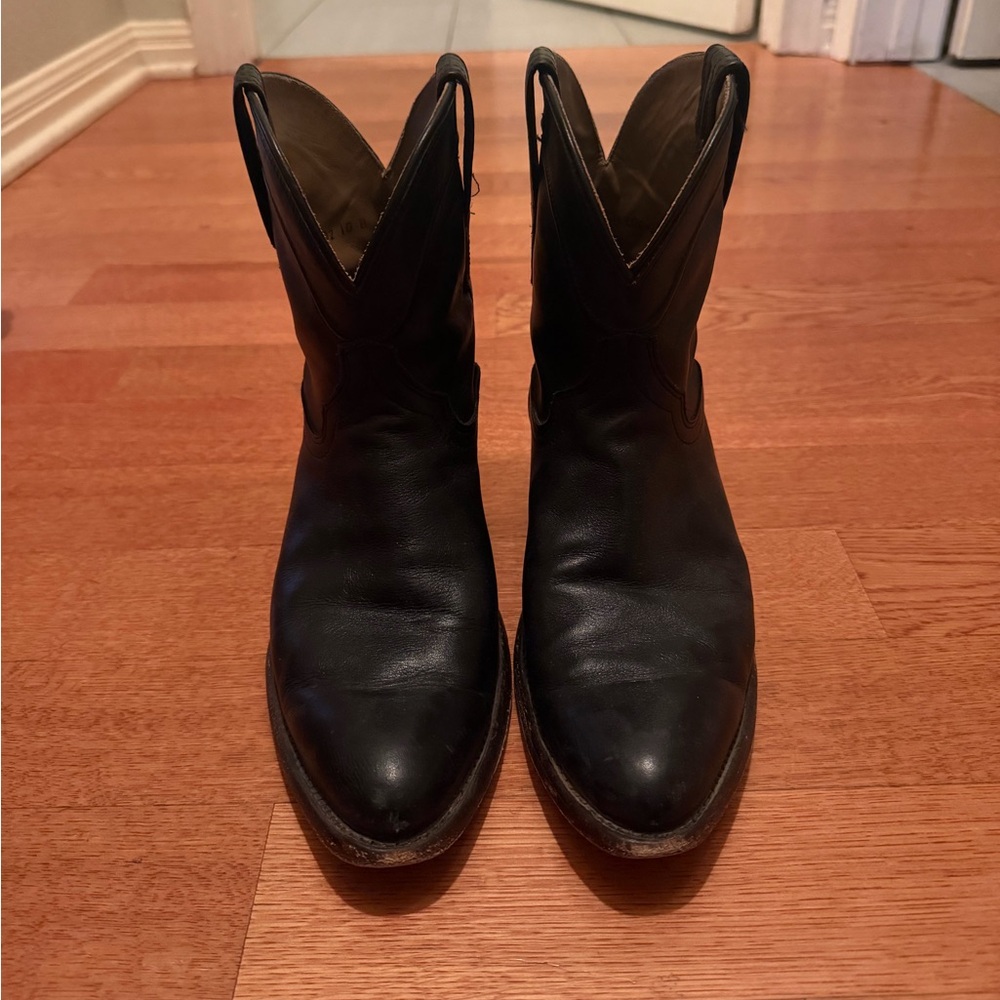 Tecovas The Lucy black leather boots 10 - Picture 8 of 9
